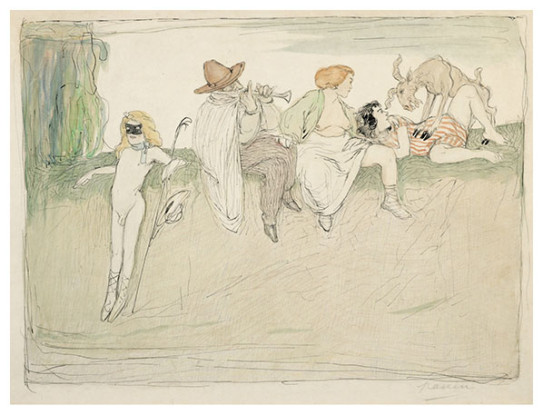 Jules PASCIN  Les Ptres 1903